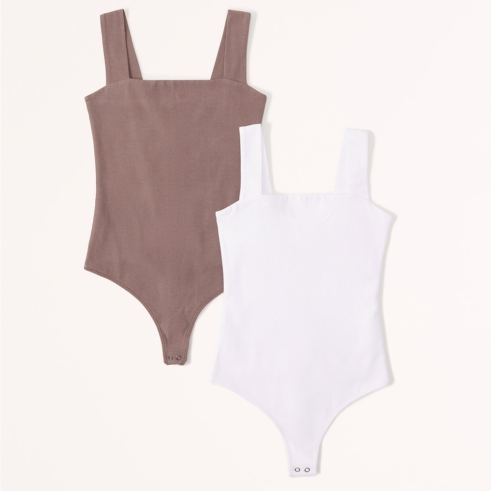 Soft Seamless Fabric Squareneck Bodysuit